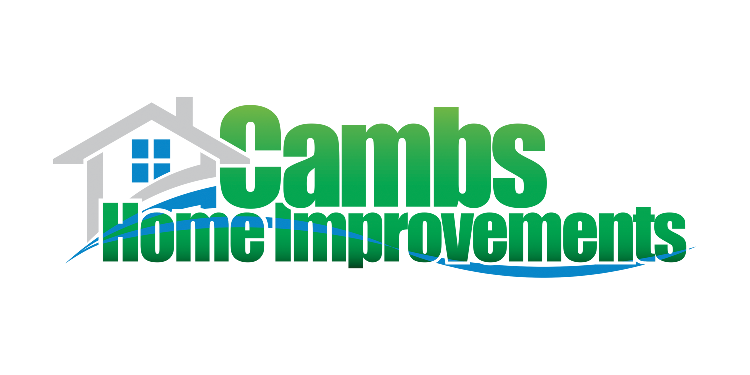 Cambs Windows & Home Improvements Logo design by Bedazzled Graphic Design