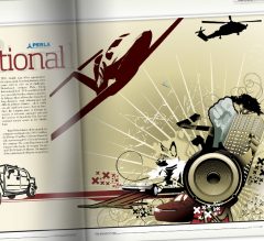 Magazine Page Design Services from Bedazzled Graphic Design, layout from LUSSO Magazine