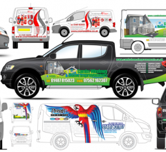 A small selection of vehicle liveries from Bedazzled Graphic Design