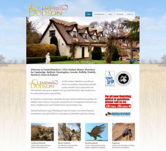 Clive Dodson Thatchers website build built using Worpress & Adobe Software
