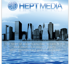 A4 magazine advert design for Hept Media