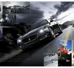 Maserati A4 Advert design for Lusso magazine