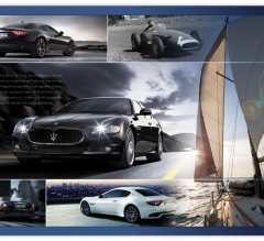 Maserati A4 Advert design for Lusso magazine