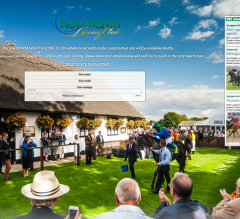 Newmarket Racing Club website created based on a content managed source code built using adobe Software & HTML, Javascript & CSS